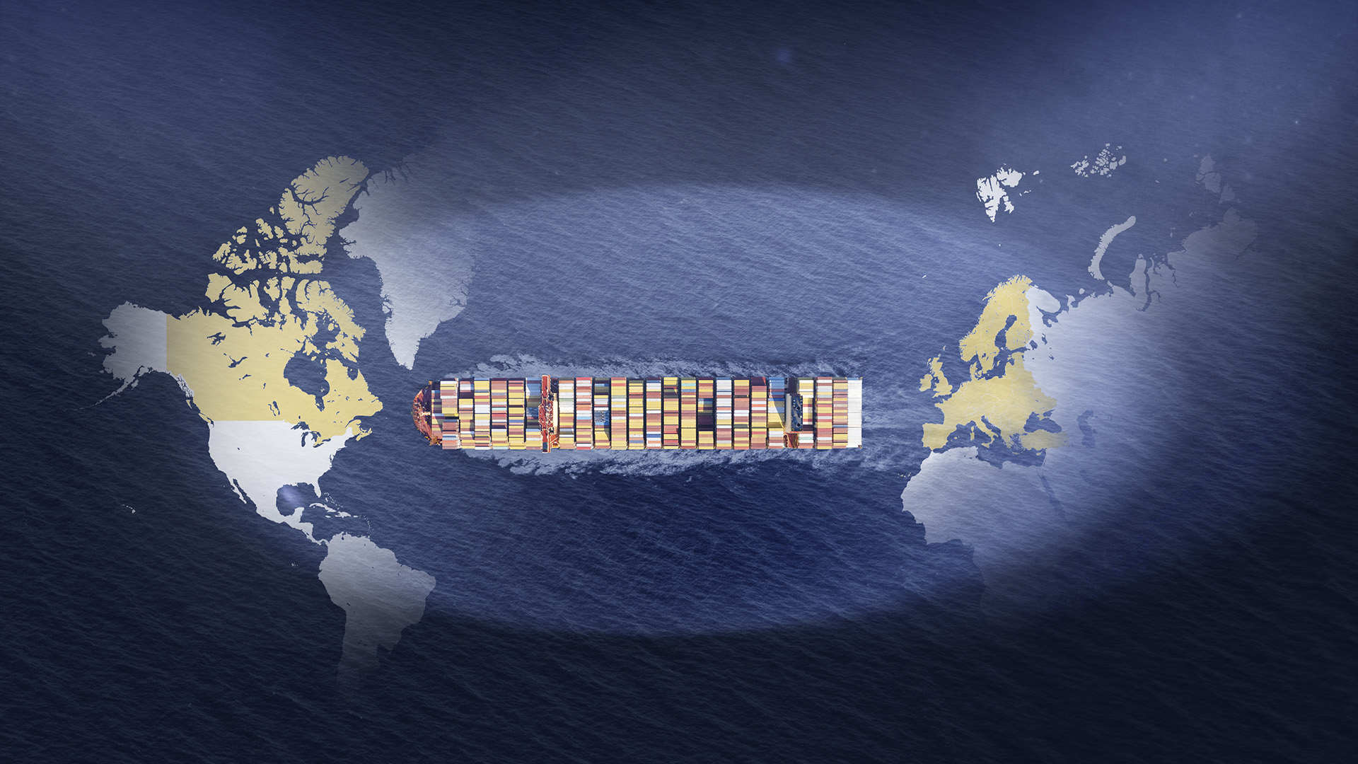 MSC vessel connecting Canada and Europe