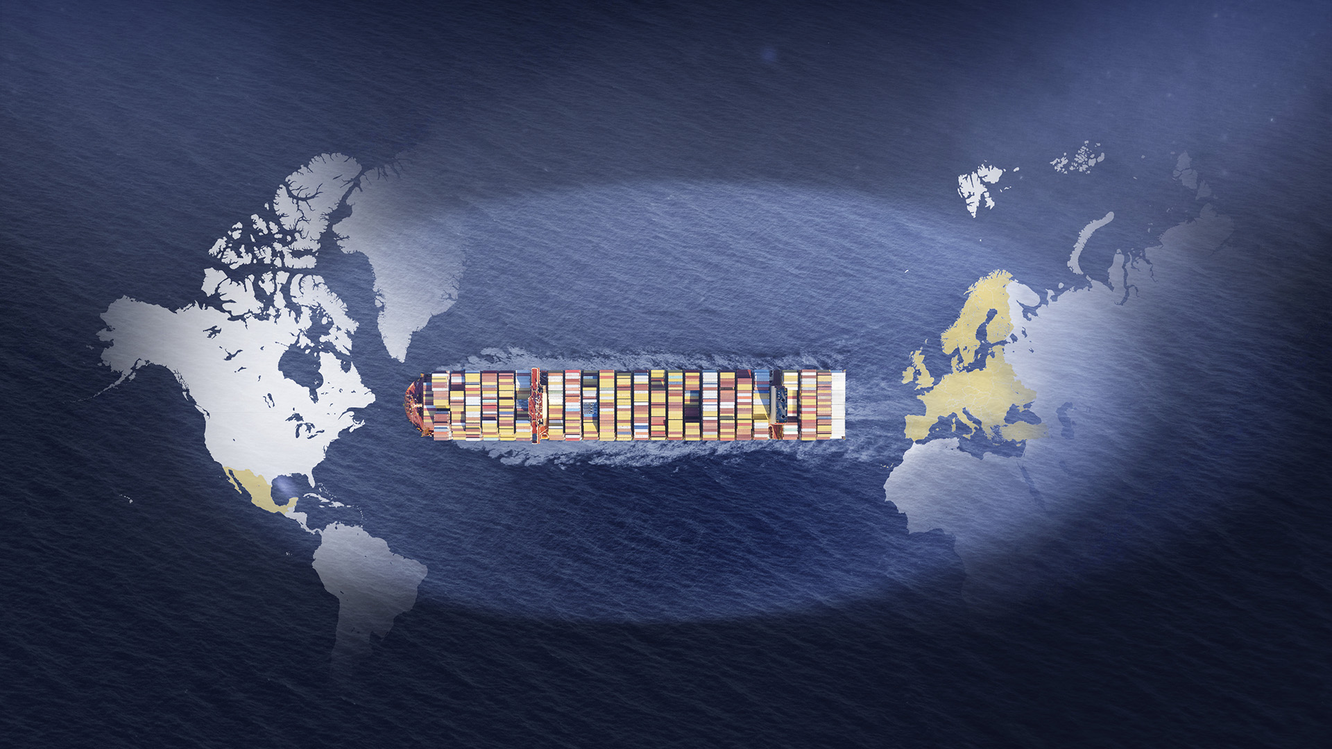 MSC vessel connecting Mexico and Europe