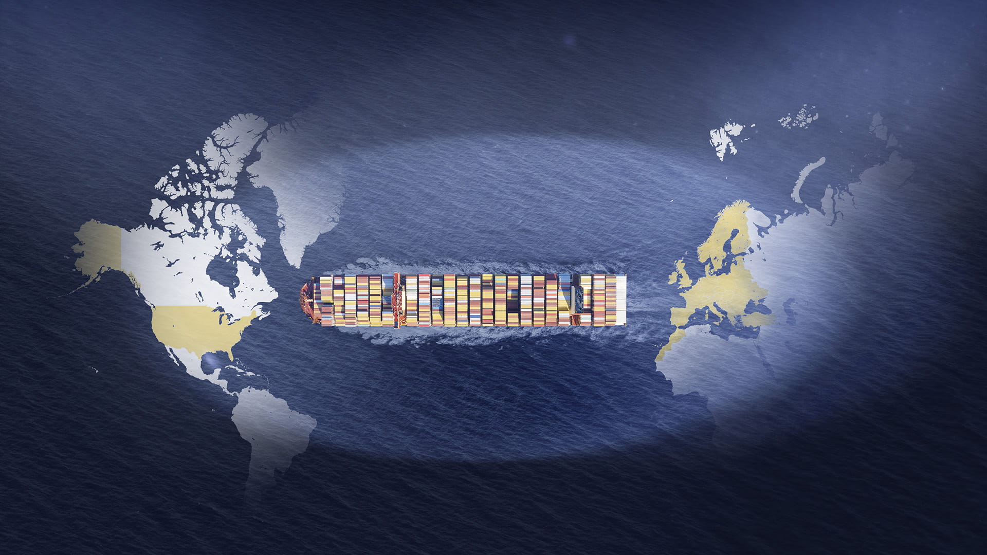 MSC vessel connecting USA and Europe