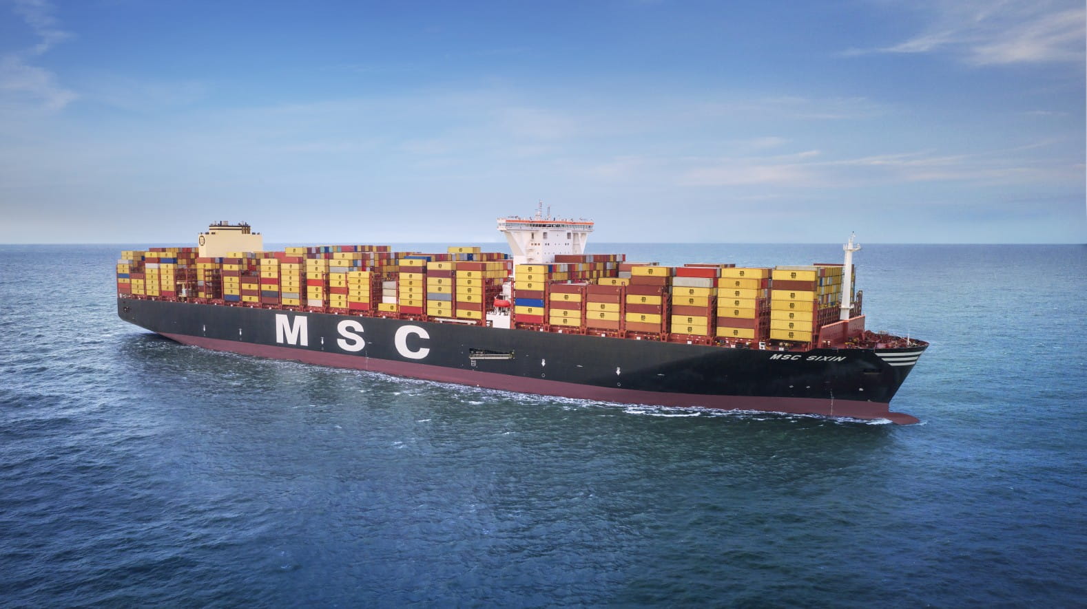 MSC Sixin (built 2019) 23,656 TEU